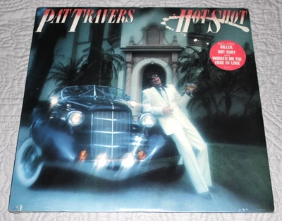 PAT TRAVERS - Hot Shot  (OG/Original 1984 LP Vinyl)  Sealed/New w/hype sticker - Image 1 of 2