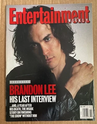 Entertainment Weekly Magazine #222 May 1994 Brandon Lee His Last Interview Crow  - Image 1 of 4