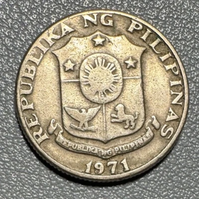 1971 Philippines 25 Sentimos coin -- Great condition - Image 1 of 2