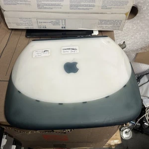 Apple Clamshell iBook G3 M6411 466MHz 128MB RAM 10GB HD 9.2.2 Graphite Firewire - Afbeelding 1 van 22
