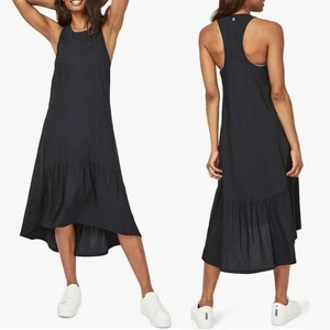 Abito midi felpato Betty Ace racerback nero taglia small atletico  - Foto 1 di 7
