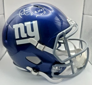 Phil Simms New York Giants Signed Full Size Helmet Beckett Authentication - Picture 1 of 5