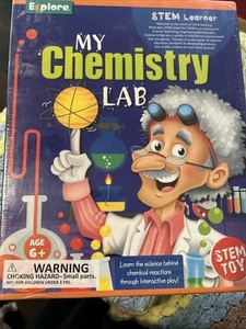 Stem Learning Chemistry Lab Toy for 6+ year olds. New Box Never Opened - Picture 1 of 6