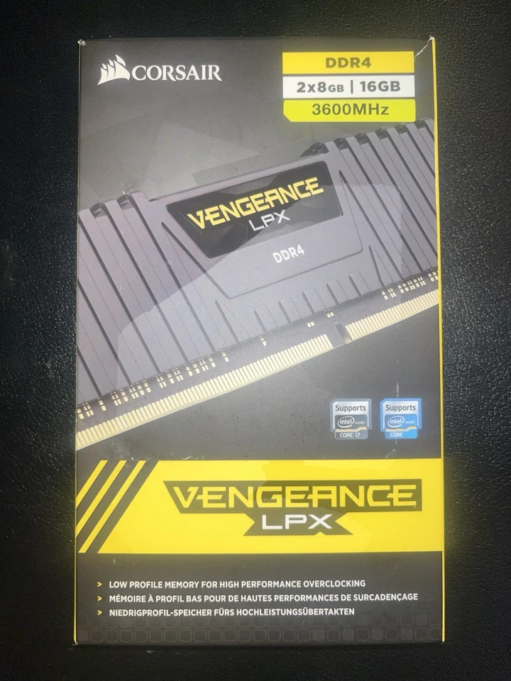 Corsair Vengeance LPX DDR4 16GB 2x8GB 3600 MHz- Brand New In Package - Image 1 of 1