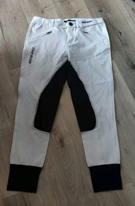 Reithose 38. Weiß Schwarz - Bild 1 von 3
