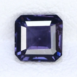 0.70 Ct Very good Perfect Octagan 4.9 MM Natural Purplish-Blue Sri Lanka Spinel - Picture 1 of 8