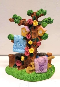 Easter Village Accessory - Tree with Birdhouses & Roses - Picture 1 of 2