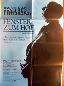 Das Fenster zum Hof - James Stewart - Filmposter A1 84x60cm gefaltet - Picture 1 of 1