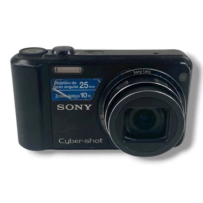 Sony Cybershot DSC-H70 Digital Camera 16.1MP 10x Optical Zoom Black Tested READ - Image 1 of 3