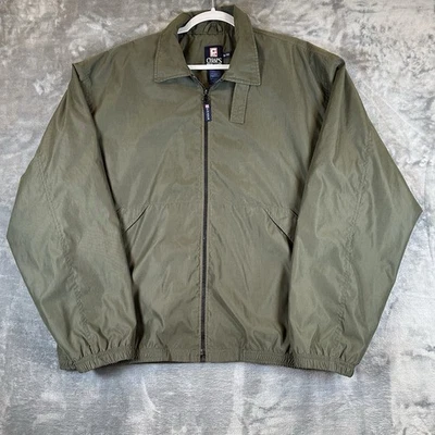Chaqueta Chaps Ralph Lauren Para Hombre Talla XL Verde Forrada Harrington Bomber Clásica Foto 1 de 4