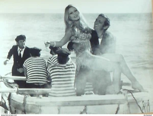 BARDOT Brigitte VENTURA Lino (Pressefoto 4 Brüssel) Rum Comic 1971 - Bild 1 von 2