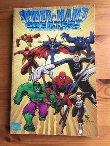Spider-Man's Greatest Team-Ups TPB - Fantastic Four, Daredevil, Hulk, Marvel - Picture 1 of 2