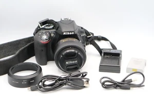 Cámara digital Nikon D D3300 24,2 MP SLR - negra (Kit con VR 18-55 mm) - Imagen 1 de 8