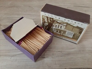 Big Box Matches Yasnaya Polyana. Soviet Union USSR Russia Original. - Picture 1 of 12