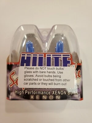 2x 9005/HB3 7000K 65W 12V High Beam Xenon Headlight Bulbs Bright White Xenon NEW - Image 1 of 4