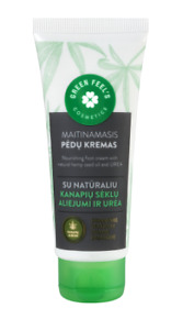 Nourishing Foot Cream With Natural Hemp Oil And Urea 75 ml