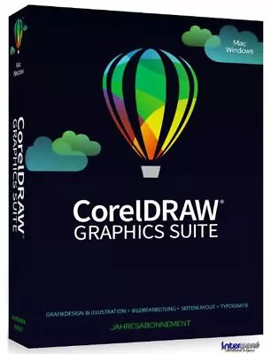 Corel Draw Graphics Suite 2023 Education Win/Mac Vollversion Jahresabo NEU - Bild 1 von 4