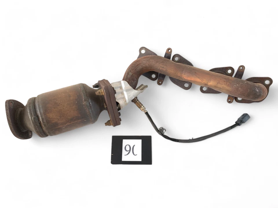 2005 LEXUS SC430 RIGHT PASSENGER SIDE EXHAUST MANIFOLD HEADER W/CAT OEM +++ #90 - Image 1 of 4