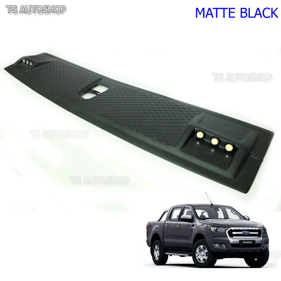 Light Leds Cap Front Roof Spoiler For Ford Ranger T6 Mk2 Wildtrak Ute 2012 2016 - Image 1 of 4