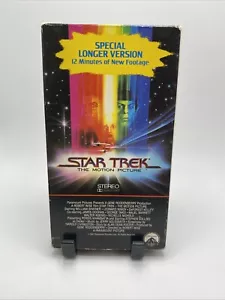 Star Trek: The Motion Picture (VHS, 1988, Special Longer Version) - Picture 1 of 9