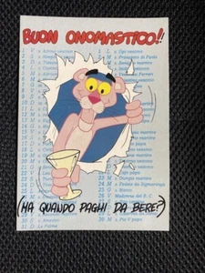 Carte Postale Pré-natale " Joyeux Baptême " Panthère Rose - Couleurs - Picture 1 of 1