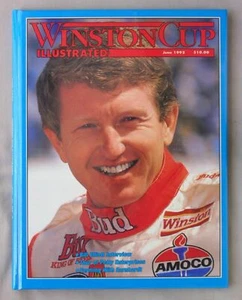 WINSTON CUP ILLUSTRATED JUNE 1992 Bill Elliott Richard Petty Dale Earnhardt HC - Picture 1 of 1
