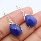 925 Solid Sterling Silver Earring Lapis Lazuli Earring Women Jewelry Gift