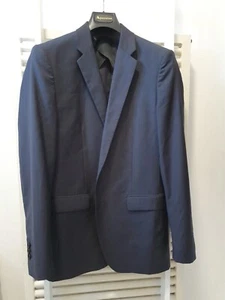 Theory grey Virgin Wool Check Half Lined mens Jacket Size 40 Vgc - Picture 1 of 12