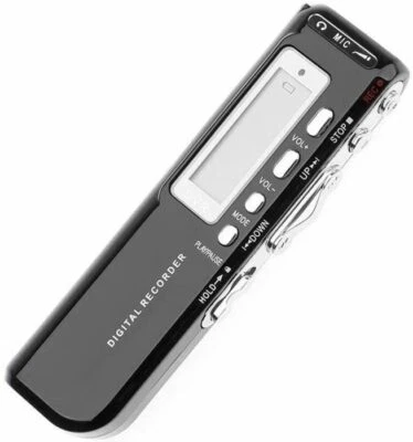 16Gb MP3 Dictaphone with Playback, Telephone Recording and external microphone - Image 1 of 4