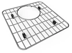Elkay 11,5 Zoll x 11,5 Zoll Edelstahl-Spülengitter - LKOBG1616SS - Bild 1 von 2