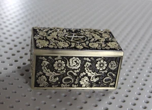 HEXENSCHATULLE Exklusive VERZIERTE ALTARBOX für Ritual / Zauberschmuck / Kuriositäten - Bild 1 von 9