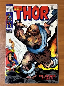 Thor The Mighty Comic Marvel Nr. 159 Dez 1968 FN/VF Herkunft von Dr. Don Blake - Bild 1 von 8
