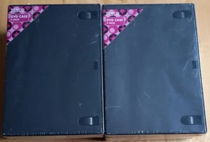 2 Packs of Tesco DVD Cases (5 in a Pack - 10 Cases) - Afbeelding 1 van 4