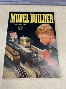 Model Builder December 1941 Volume 5 No. 29 Lionel Trains Vintage  - Picture 1 of 13