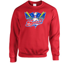 North Shore Spirit baseball crewneck sweatshirt Can-Am League Navigators