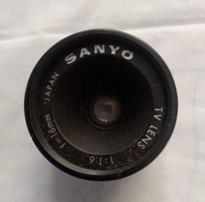 Sanyo TV Lens 1:1.6 f=16mm - Image 1 of 4