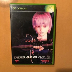 Used Tecmo 2001 DEAD OR ALIVE 3 Microsoft Xbox Fighting Japanese Retro Game - Picture 1 of 12