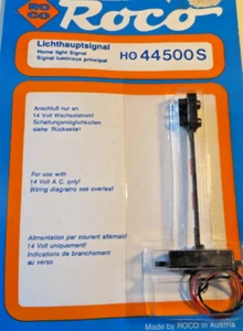 Roco Main Traffic Light 44500S H0 Zweibegriffig New Original Packaging - Picture 1 of 1