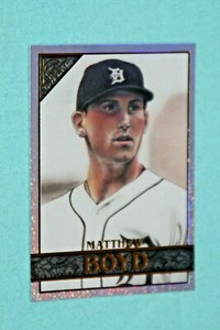 MATTHEW BOYD  2020 GALLERY RAINBOW FOIL #5 DETROIT TIGERS