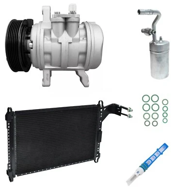 NUEVO RYC Kit de compresor de CA con condensador EH388 para Ford Mustang 5.0 1990 (de fábrica) Foto 1 de 4