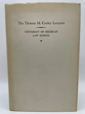 The Thomas Cooley Lectures 1948 HC University of Michigan Law School Dust Jacket — 第 1/4 张图片