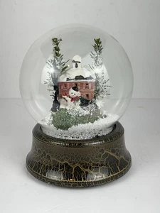 Friendly Village Musical Windmill Snow Globe with Lights & Blowing Snow - Picture 1 of 4