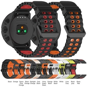 22mm Silikonowy pasek do zegarka Huawei GT5/4/3 Pasek sportowy do Suunto 7/9 Baro 24mm - Zdjęcie 1 z 25