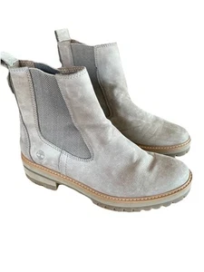 Timberland Womens Size 10 Gray/brown Chelsea Boots Shoes - Picture 1 of 4