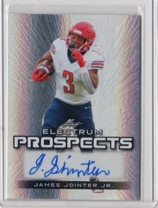 JAMES JOINTER JR. NCAA 2024 Leaf Electrum Silver RC Auto 1/3 #PA-JJJ Card - Picture 1 of 2