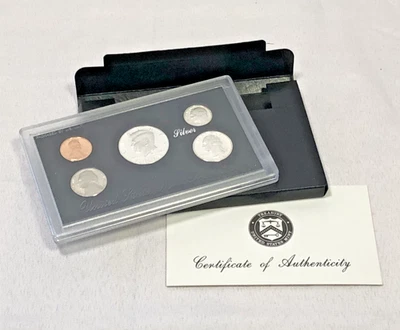 💰 1998 U.S. Mint Silver Proof Set Original Government Packaging with COA 🌟 - Image 1 of 3