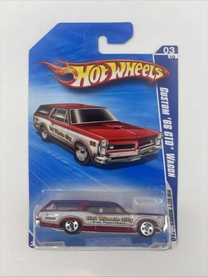 Hot Wheels 2010 City Works Series Custom 66 GTO Wagon Foto 1 de 4