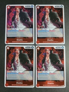 Shanks (X4) OP12-008 Rare One Piece Legacy of the Master - Picture 1 of 2