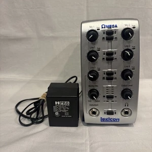 Lexicon Omega Desktop Recording Studio USB Audio Interface w/AC Adapter Tested  - Picture 1 of 7