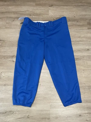 Pantalones azules elásticos de béisbol de softbol talla 2XL Mizuno para mujer nuevos con etiquetas Foto 1 de 4